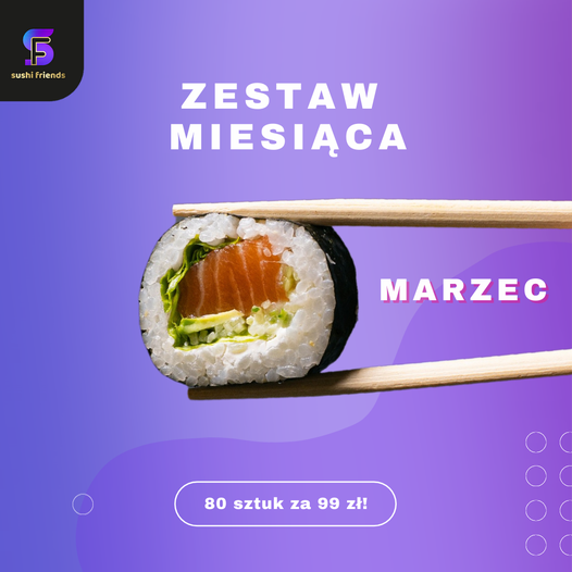Sushi Friends - zestawy sushi w promocyjnych cenach