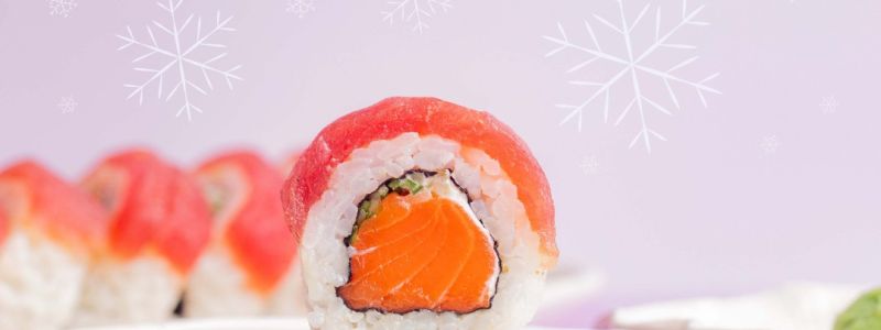 Grudniowy zestaw sushi - Sushi Friends Kraków